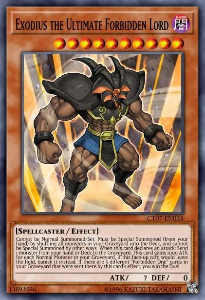 Edison Rulings for Exodius the Ultimate Forbidden Lord